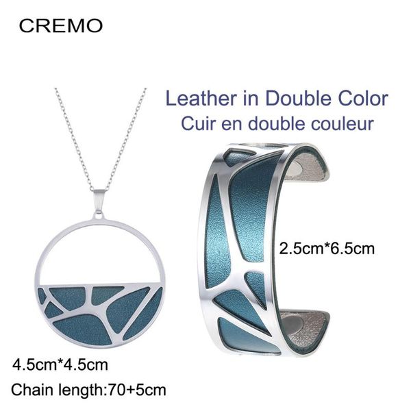 cremo bracelets bangles and necklace jewelry for women bracelet manchette femme interchangeable leather pulseira georgettes, Black
cremo bracelets bangles and necklace jewelry for women bracelet manchette femme interchangeable leather pulseira georgettes, Black
