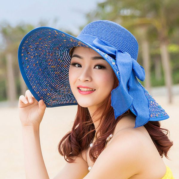 2020 outdoor sunscreen sun hat women large brim floppy hat beach women caps foldable summer uv protect travel casual female, Blue;gray
2020 outdoor sunscreen sun hat women large brim floppy hat beach women caps foldable summer uv protect travel casual female, Blue;gray