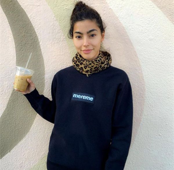 20fw split box logo sweatshirt casual street solid pullover sweater winter couple add cashmere s-xxl, Black 
20fw split box logo sweatshirt casual street solid pullover sweater winter couple add cashmere s-xxl, Black