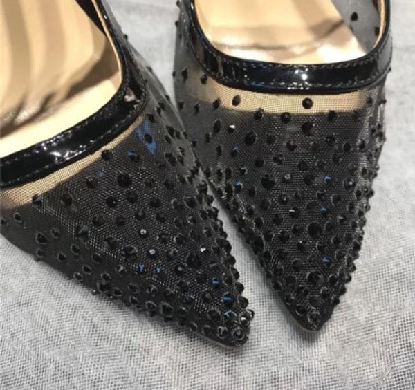 dress shoes women slip on pointed toes flats loafers rhinestone shallow mesh office lady sweet summer pumps casual shoes, Black
dress shoes women slip on pointed toes flats loafers rhinestone shallow mesh office lady sweet summer pumps casual shoes, Black