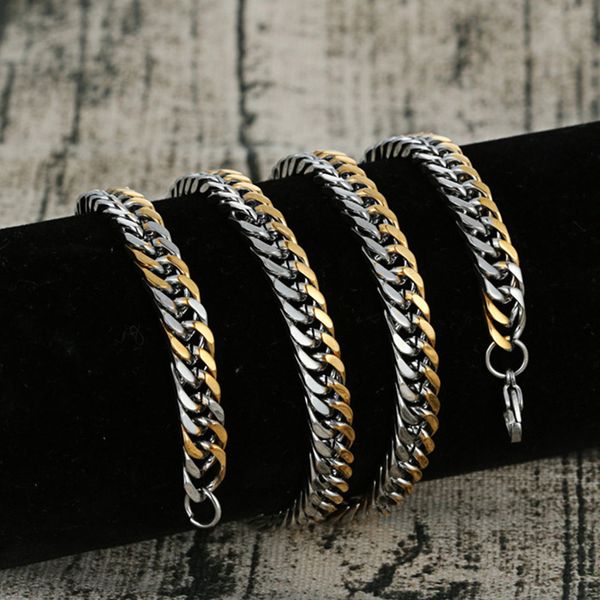 necklace mens chain stainless steel gold chain necklace jewelry for neck cuban link chains on the neck long steampunk, Silver
necklace mens chain stainless steel gold chain necklace jewelry for neck cuban link chains on the neck long steampunk, Silver