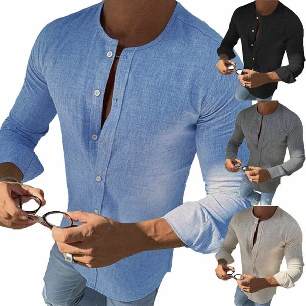 летний новый мужские рубашки solid кнопки slim fit o-образным вырезом с длинным рукавом muscle футболках вскользь tops хенли, White;black
летний новый мужские рубашки solid кнопки slim fit o-образным вырезом с длинным рукавом muscle футболках вскользь tops хенли, White;black