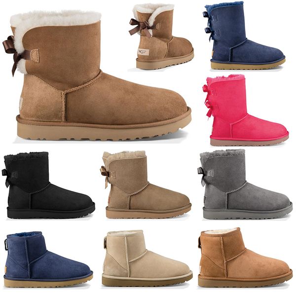 Newest Luxury Designer Australia women winter snow boots classic ankle kneel shoes short bow fur boot black Chestnut fashion size 36-41
Newest Luxury Designer Australia women winter snow boots classic ankle kneel shoes short bow fur boot black Chestnut fashion size 36-41