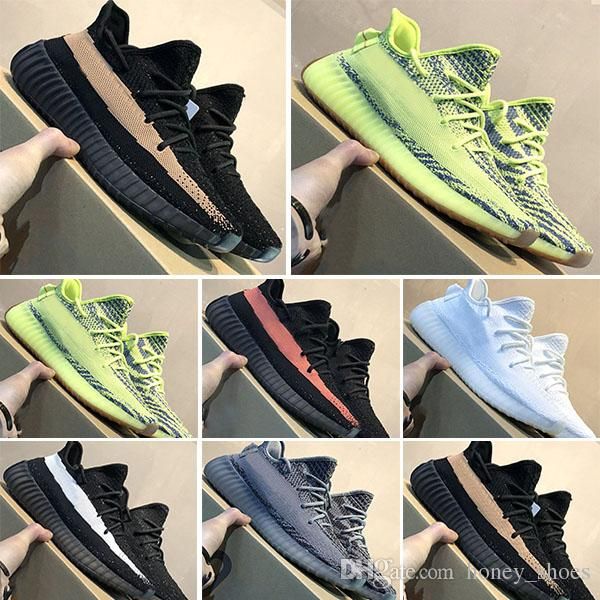 2019 kanye west men desinger running shoes women trainers sesame blue tint semi frozen yellow cream zebra bred sports sneakers 36-47
2019 kanye west men desinger running shoes women trainers sesame blue tint semi frozen yellow cream zebra bred sports sneakers 36-47