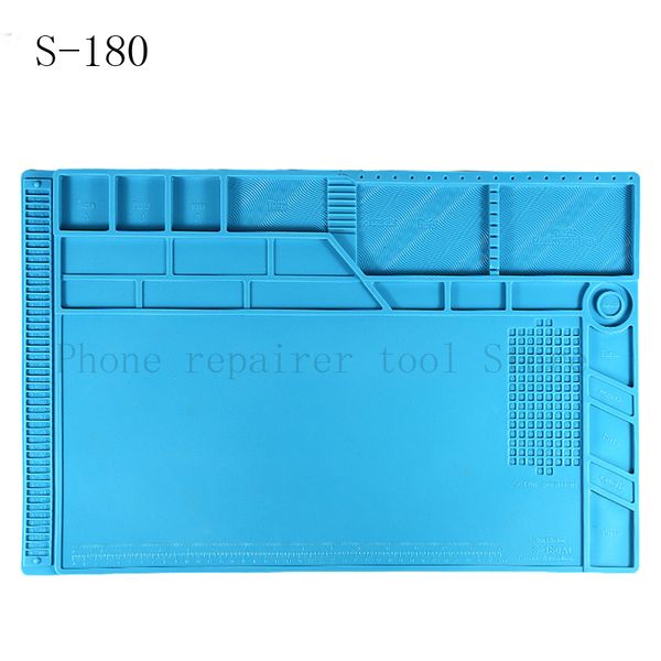 big size s-180 55*35 cm bga heat insulation silicone soldering pad repair maintenance platform desk mat with magnetic section
big size s-180 55*35 cm bga heat insulation silicone soldering pad repair maintenance platform desk mat with magnetic section