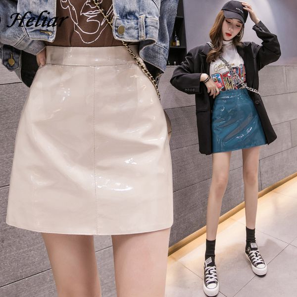 heliar 2020 spring women skirt fashion version of the high waist pu leather skirt female pleated ruffled casual thin, Black
heliar 2020 spring women skirt fashion version of the high waist pu leather skirt female pleated ruffled casual thin, Black