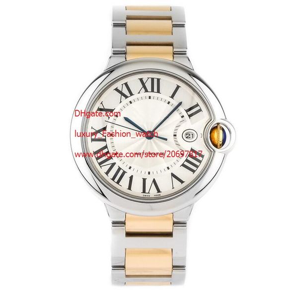 factory supplier automatic white dial w69009z3 42mm two tone steel gold bracelet men's watch watches wristwatches, Slivery;brown
factory supplier automatic white dial w69009z3 42mm two tone steel gold bracelet men's watch watches wristwatches, Slivery;brown