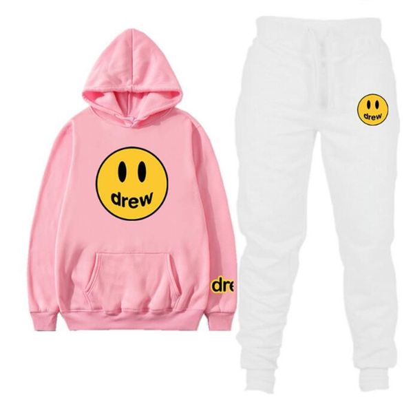2020 men clothes tracksuit men sets fashion drew house smile face print men/women sportswear suit tracksuit women, Gray
2020 men clothes tracksuit men sets fashion drew house smile face print men/women sportswear suit tracksuit women, Gray