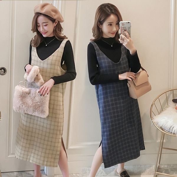 korean vintage chic two piece set plaid brief loose coniunto feminino open side split fashion loose 2 pcs set, White
korean vintage chic two piece set plaid brief loose coniunto feminino open side split fashion loose 2 pcs set, White