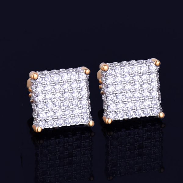 new 8mm square stud earring for men and women's charm ice out cz stone rock street 18k gold plated silver color, Golden;silver
new 8mm square stud earring for men and women's charm ice out cz stone rock street 18k gold plated silver color, Golden;silver