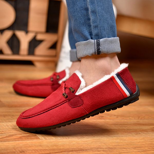 new fashion winter shoes style soft moccasins men loafers genuine leather boots men flats driving boots, Black
new fashion winter shoes style soft moccasins men loafers genuine leather boots men flats driving boots, Black