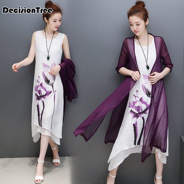 2019 chinese dress qipao suits women sleeveless qipao dress+ casual cardigan chinese style wash painting lace knee length, Red
2019 chinese dress qipao suits women sleeveless qipao dress+ casual cardigan chinese style wash painting lace knee length, Red