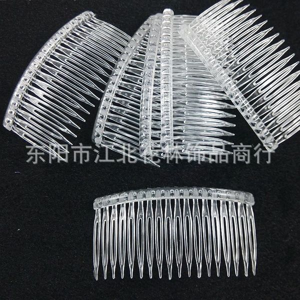 18-tooth straight strips plastic comb hair comb 8*4.5 cm bride veil wedding dress accessories environmentally friendly, Brown
18-tooth straight strips plastic comb hair comb 8*4.5 cm bride veil wedding dress accessories environmentally friendly, Brown