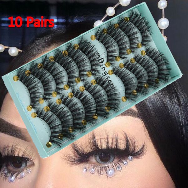 10pairs 3d mink hair false eyelashes sparse fluffy natural eyelashes eyelash extension
10pairs 3d mink hair false eyelashes sparse fluffy natural eyelashes eyelash extension