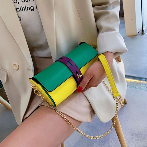 contrast color crossbody bags for women 2019 fashion simple small cylinder bags chic brand desinger shoulder messenger bag
contrast color crossbody bags for women 2019 fashion simple small cylinder bags chic brand desinger shoulder messenger bag