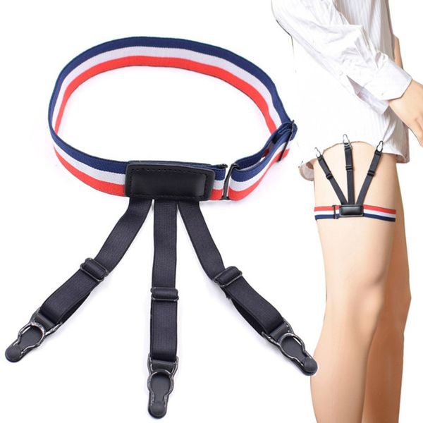 anti-wrinkle shirt stays holder leg elastic girdle shirt crease-resistant thigh ring nylon suspender garters, Black;white
anti-wrinkle shirt stays holder leg elastic girdle shirt crease-resistant thigh ring nylon suspender garters, Black;white