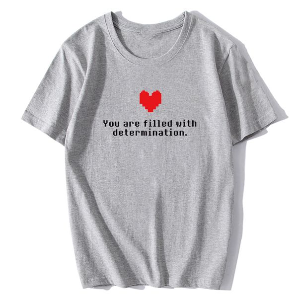 2019 designer you are filled with letter t-shirt undertale funny game t- shirt men gamer clothes high quality, White;black
2019 designer you are filled with letter t-shirt undertale funny game t- shirt men gamer clothes high quality, White;black