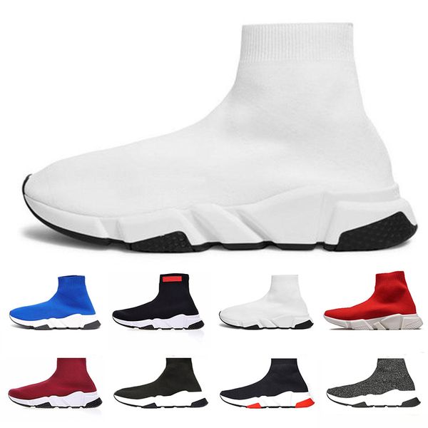 2019 luxury designer women mens running shoes fashion brand sock white black red blue glitter flat mens trainers shoes size 36-45 
2019 luxury designer women mens running shoes fashion brand sock white black red blue glitter flat mens trainers shoes size 36-45