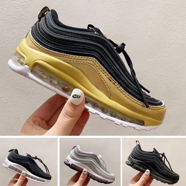 nike air max 97 новые ботинки малышей подушка metallic gold silver bullet тройной белый черный тренеры непобедимый плюс т undftd кроссовки 2, Black 
nike air max 97 новые ботинки малышей подушка metallic gold silver bullet тройной белый черный тренеры непобедимый плюс т undftd кроссовки 2, Black
