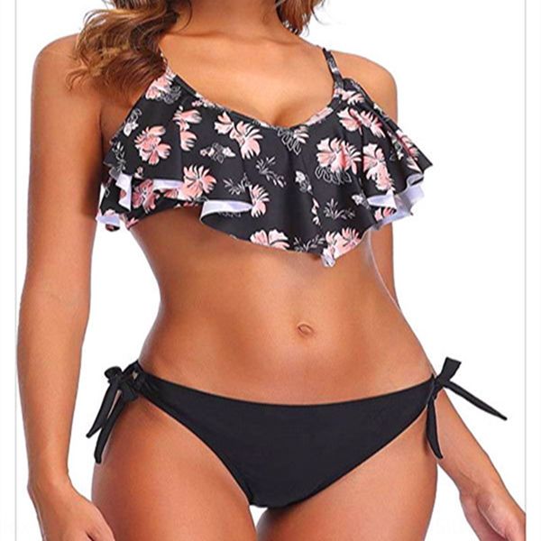 2020 split triangle flounces printed 2020 swimsuit women's split triangle flounces printed women's swimsuit bikini bikini, White;black
2020 split triangle flounces printed 2020 swimsuit women's split triangle flounces printed women's swimsuit bikini bikini, White;black