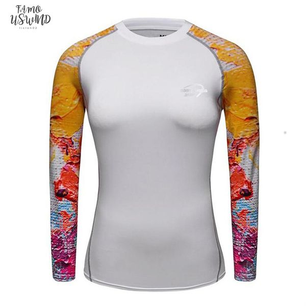 lady fitness polyester compression shirt 3d printed womens slim long mma rashguard cosplay costume for women female, White
lady fitness polyester compression shirt 3d printed womens slim long mma rashguard cosplay costume for women female, White