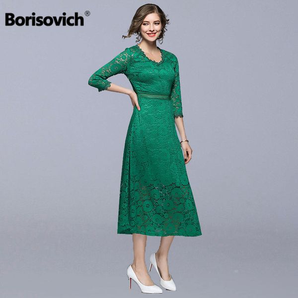 borisovich women casual lace long dress new brand 2019 spring fashion england style v-neck elegant ladies party dresses n657, Black;gray
borisovich women casual lace long dress new brand 2019 spring fashion england style v-neck elegant ladies party dresses n657, Black;gray