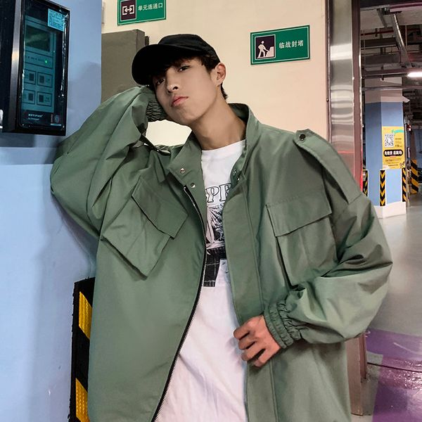 мужская street-style hip hop осеннее пальто куртки мужчины корейской армии вскользь печати куртка мужчина 2020 весна сыпучие одежда jaqueta, Black;brown
мужская street-style hip hop осеннее пальто куртки мужчины корейской армии вскользь печати куртка мужчина 2020 весна сыпучие одежда jaqueta, Black;brown