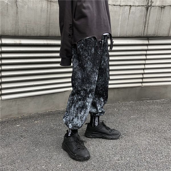autumn new pants men's fashion splash ink printing casual straight trousers man streetwear wild hip hop loose joggers sweatpants, Black
autumn new pants men's fashion splash ink printing casual straight trousers man streetwear wild hip hop loose joggers sweatpants, Black