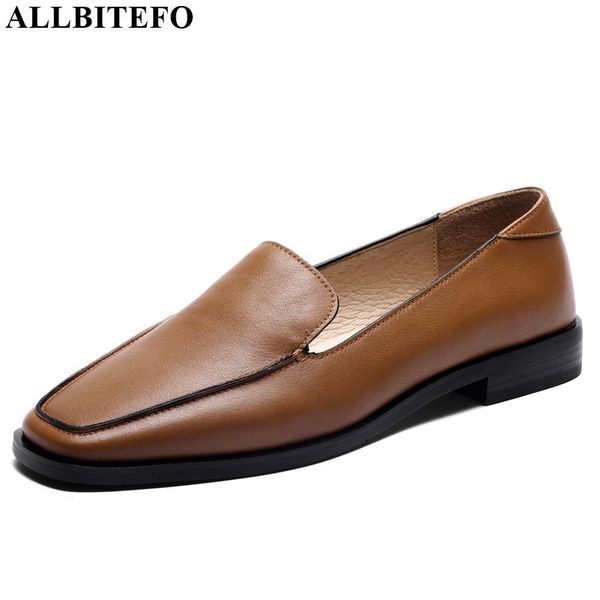 allbitefo genuine leather women heels pure color high heel shoes square toe spring autumn low heel, Black
allbitefo genuine leather women heels pure color high heel shoes square toe spring autumn low heel, Black
