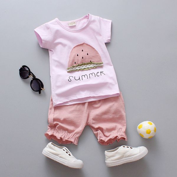 summer new baby clothes for girls children's clothing cotton 2pcs printed short-sleeved+shorts pant, White
summer new baby clothes for girls children's clothing cotton 2pcs printed short-sleeved+shorts pant, White