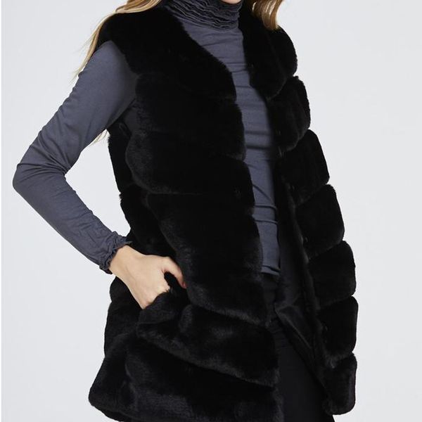 cp grey artificial fur vests women fashion o neck artificial fur women casual open stitch long coats female ladies cp69, Black
cp grey artificial fur vests women fashion o neck artificial fur women casual open stitch long coats female ladies cp69, Black