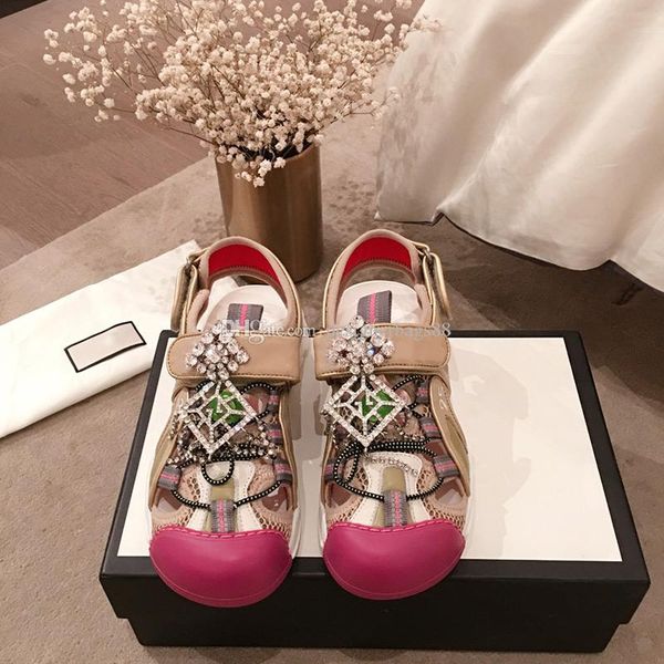 newset sandals shiny diamonds lady summer women designer sandals rhinestone genuine leather comfortable tpu sole shoes, Black
newset sandals shiny diamonds lady summer women designer sandals rhinestone genuine leather comfortable tpu sole shoes, Black