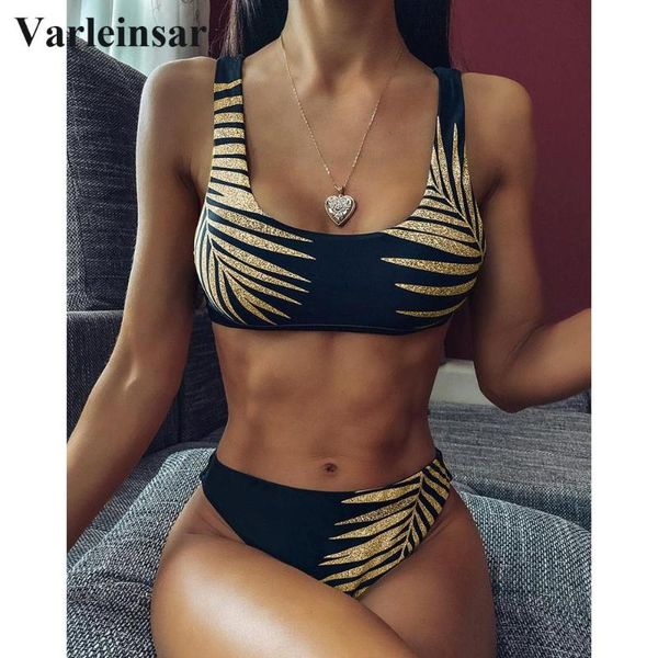 2020 new leave print female swimsuit high waist bikini women swimwear two-pieces bikini set bather bathing suit swim v1795
2020 new leave print female swimsuit high waist bikini women swimwear two-pieces bikini set bather bathing suit swim v1795