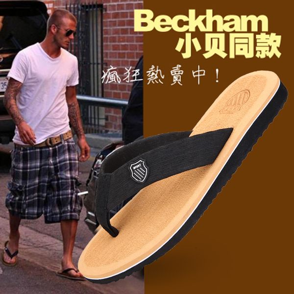 2020 summer flip flops men beckham with the same paragraph beach slippers men's sandals clip toe drag men's shoes slippers, Black
2020 summer flip flops men beckham with the same paragraph beach slippers men's sandals clip toe drag men's shoes slippers, Black