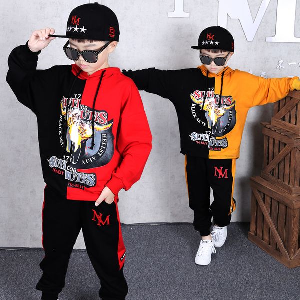 children's clothing spring and autumn fashion sweater trousers boy hooded jacket novelty pattern coat hip-hop pants 2-piece set, White
children's clothing spring and autumn fashion sweater trousers boy hooded jacket novelty pattern coat hip-hop pants 2-piece set, White