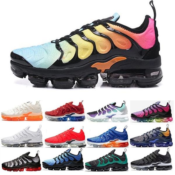 2019 plus tn rainbow running shoes mens bumblebee be true grape triple black shoes womens sherbet team red black white sneak v-6596
2019 plus tn rainbow running shoes mens bumblebee be true grape triple black shoes womens sherbet team red black white sneak v-6596