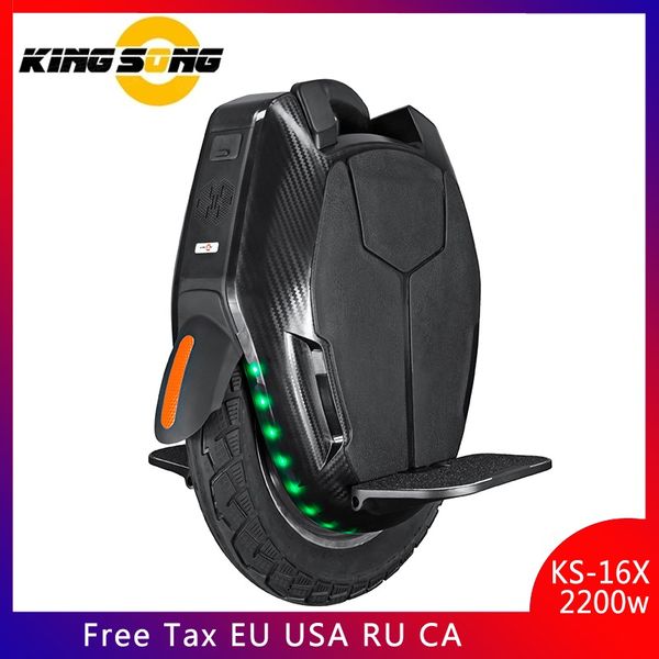 kingsong ks-16x electric unicycle longest mileage single wheel 3000w motor 1554wh battery speed 50km/h dual charging
kingsong ks-16x electric unicycle longest mileage single wheel 3000w motor 1554wh battery speed 50km/h dual charging
