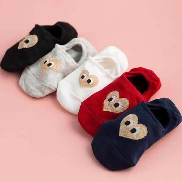 spring and summer 2020 new fashion casual cotton cute cartoon comfortable soft invisible shallow love heart socks, Black;white
spring and summer 2020 new fashion casual cotton cute cartoon comfortable soft invisible shallow love heart socks, Black;white
