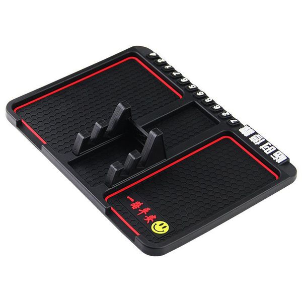 lumiparty multifunctional car anti-slip mat temporary parking phone holder storage group number sign car accessories
lumiparty multifunctional car anti-slip mat temporary parking phone holder storage group number sign car accessories