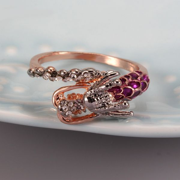 women dragon rose gold rings hollow carved scale animal ring female punk style fashion wedding popular men hand jewelry, Golden;silver
women dragon rose gold rings hollow carved scale animal ring female punk style fashion wedding popular men hand jewelry, Golden;silver
