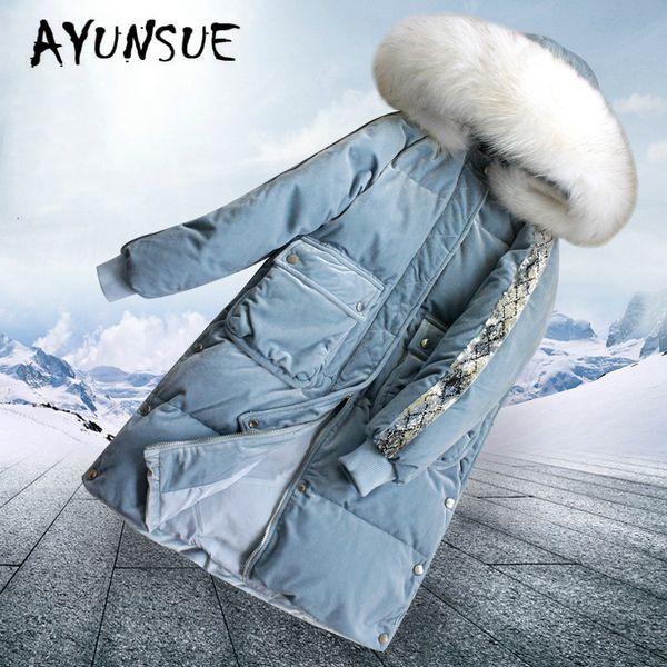 ayunsue white duck down jacket women big fur collar winter coat women down coat korean puffer jacket warm parka casaco yy1402, Black
ayunsue white duck down jacket women big fur collar winter coat women down coat korean puffer jacket warm parka casaco yy1402, Black