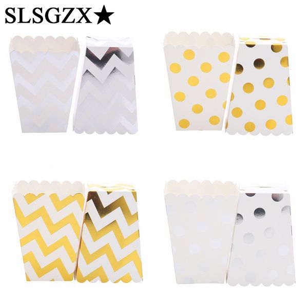 6pcs new wedding birthday movie party tableware gold/silver stiff paper party popcorn box corn candy/sanck favor bags gift
6pcs new wedding birthday movie party tableware gold/silver stiff paper party popcorn box corn candy/sanck favor bags gift