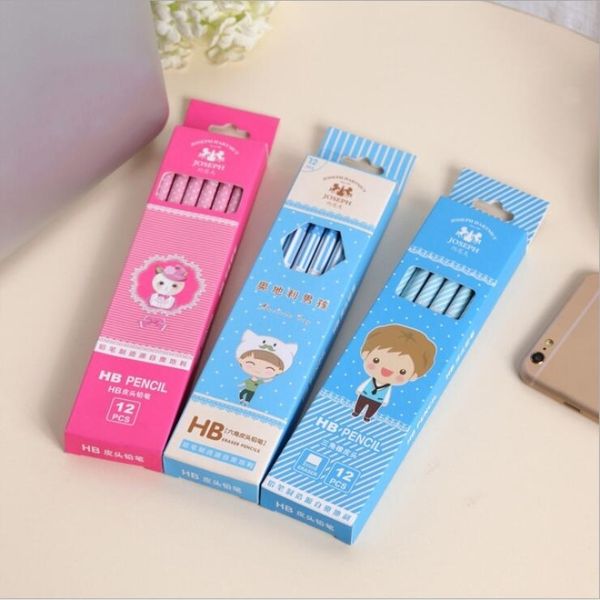 12pcs/set kawaii cartoon hb pencils safe environmentally learning office sketch pencil for student school supplies wholesale
12pcs/set kawaii cartoon hb pencils safe environmentally learning office sketch pencil for student school supplies wholesale