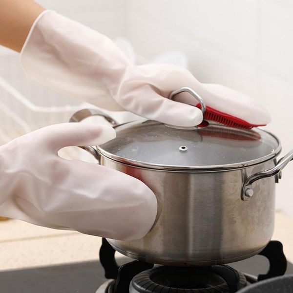 1pair kitchen dishwashing cleaning gloves magic silicone rubber washing glove household dish washing tools cleaning accessories
1pair kitchen dishwashing cleaning gloves magic silicone rubber washing glove household dish washing tools cleaning accessories
