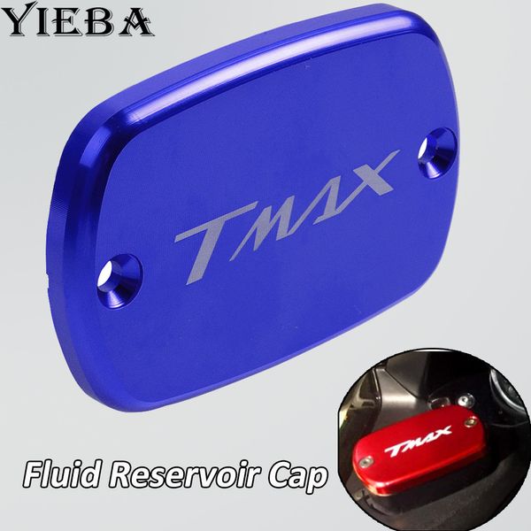 

cnc aluminum motorcycle front brake reservoir fluid tank cap modified accessory for yamaha tmax 530 t-max 500 tmax530 dx sx