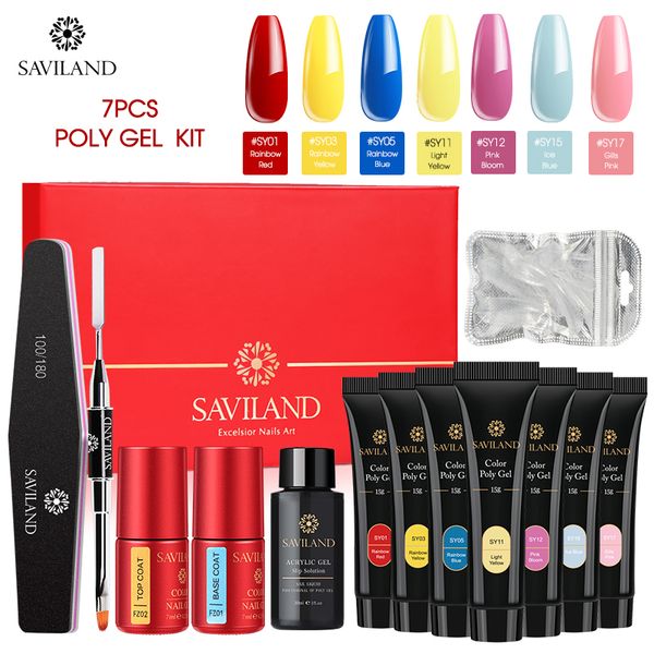 saviland 15ml uv builder gel color kits sets fast hard nail extension soak off uv nail polish for manicure
saviland 15ml uv builder gel color kits sets fast hard nail extension soak off uv nail polish for manicure