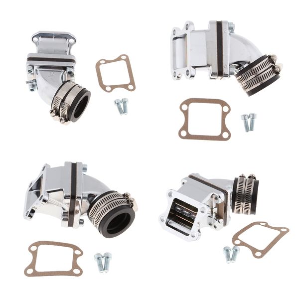 4x intake manifold intake manifold adapter for carburetor, suitable for yamaha jog50, silver
4x intake manifold intake manifold adapter for carburetor, suitable for yamaha jog50, silver