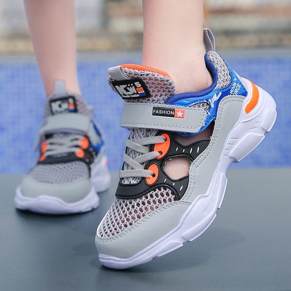 gkldu boys' sports cool breathable hollowed-out single mesh big mesh summer for middle and sneakers children's shoes children', Black
gkldu boys' sports cool breathable hollowed-out single mesh big mesh summer for middle and sneakers children's shoes children', Black