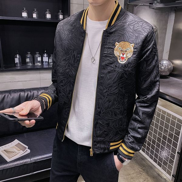 2020 spring new casual jacket jacket men tide brand stand-up collar korean slim trend wild handsome social youth shirt, Black;brown
2020 spring new casual jacket jacket men tide brand stand-up collar korean slim trend wild handsome social youth shirt, Black;brown