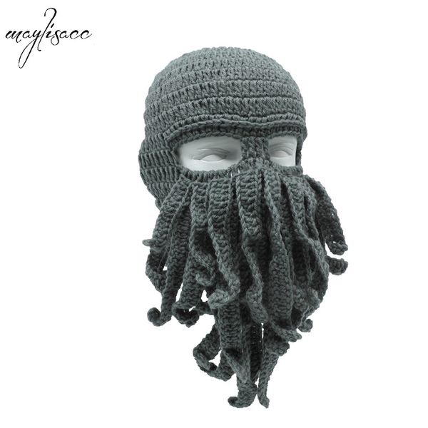 handmade funny tentacle ocs hat crochet cthulhu beard beanie men's women's knit wind mask cap halloween animal gift
handmade funny tentacle ocs hat crochet cthulhu beard beanie men's women's knit wind mask cap halloween animal gift